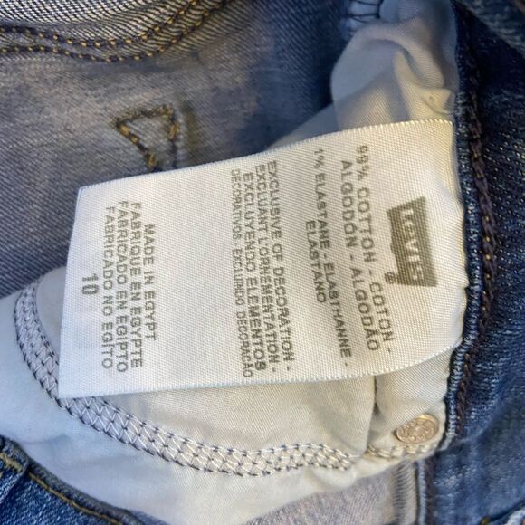 Levi’s 515 denim capri stretch size 10 - Picture 2 of 4